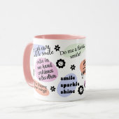 Liebe Psychische Tasse (Vorderseite Links)