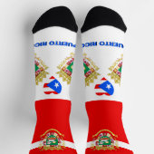 Liebe Puerto Rico Patriotic, Puerto Rico Fahne Socken (Oben)