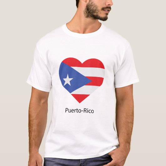 Liebe Puerto-Rico T-Shirt (Vorderseite)