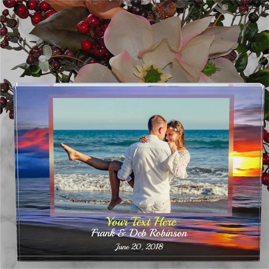 Liebe Puerto Sunset 1739 Fotoblock