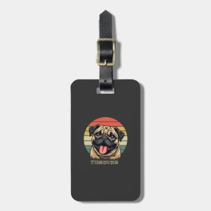 Liebe Pug Forever � Süßes Pug-Fan-Design Gepäckanhänger