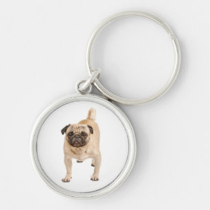 Liebe Pug Welpe Hund Canine Schlüsselanhänger
