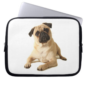 Liebe Pug Welpe Hund Laptop Hülle Case