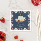 Liebe Pumpkin: Ausbruch der grasbewachsenen Serviette (Beispiel)