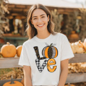 Liebe Pumpkin Fall T-Shirt