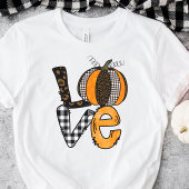 Liebe Pumpkin Fall T-Shirt