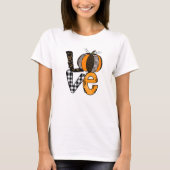 Liebe Pumpkin Fall T-Shirt (Vorderseite)