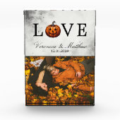 Liebe Pumpkin Fotoblock (Vorderseite)