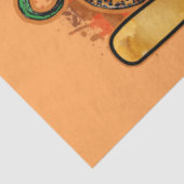 Liebe Pumpkin-Herbst Anpassen von Farbzettel Seidenpapier (Ausschnitt)