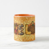 Liebe Pumpkin Herbst Farbe anpassen Tasse (Zentrum)