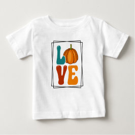 Liebe, Pumpkin Herbst Herbst Baby T-shirt