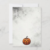 Liebe Pumpkin Save the Date Card (Rückseite)