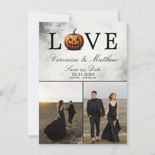 Liebe Pumpkin Save the Date Card