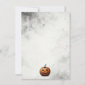 Liebe Pumpkin Save the Date Card (Rückseite)