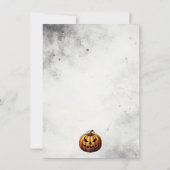 Liebe Pumpkin Save the Date Card (Rückseite)