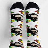 Liebe Pumpkins Zeug Socken (Oben)