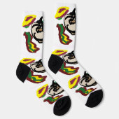 Liebe Pumpkins Zeug Socken (Rechts)