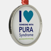 Liebe PURA Ornament Aus Metall (Rechts)