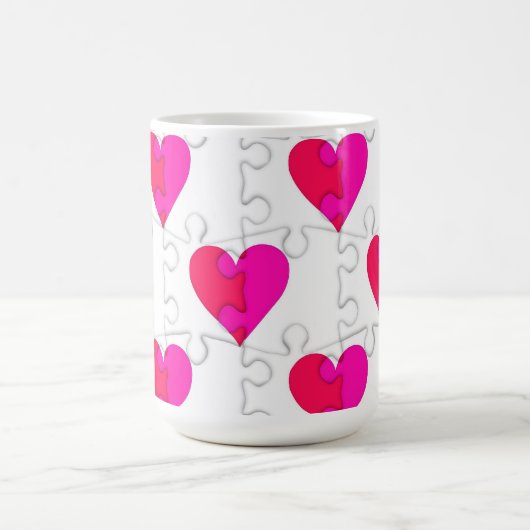 Liebe Puzzle Kaffeetasse (Mittel)