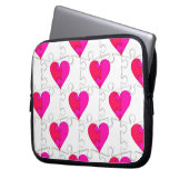 Liebe Puzzle Laptopschutzhülle (Vorderseite Links)
