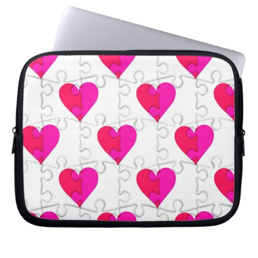 Liebe Puzzle Laptopschutzhülle (Vorderseite)