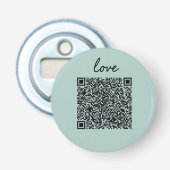 Liebe QR-Code Flaschenöffner (Vorderseite)
