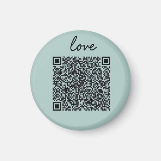 Liebe QR-Code Magnet (Vorne)