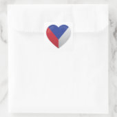 Liebe Quadratischer Aufkleber (Tasche)