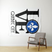 LIEBE Quebec Wandteppich (Beispiel (Horizontal))