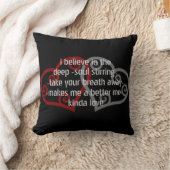 Liebe Quote Throw Pillow Kissen (Decke)