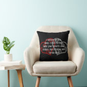 Liebe Quote Throw Pillow Kissen (Stuhl )