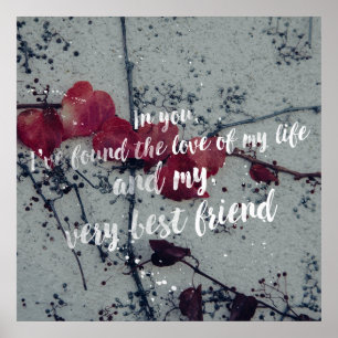 Liebe Quotes für Ihm - Typografy Poster