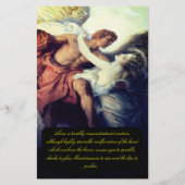 Liebe Quotes Stationery Briefpapier (Vorderseite)