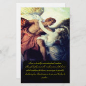 Liebe Quotes Stationery Briefpapier (Vorne/Hinten)