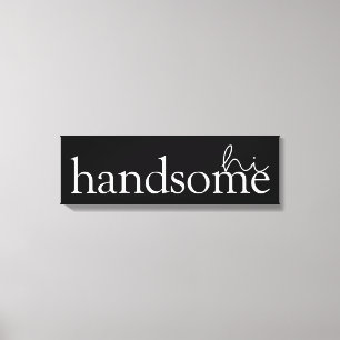 Liebe Quotes V Leinwanddruck