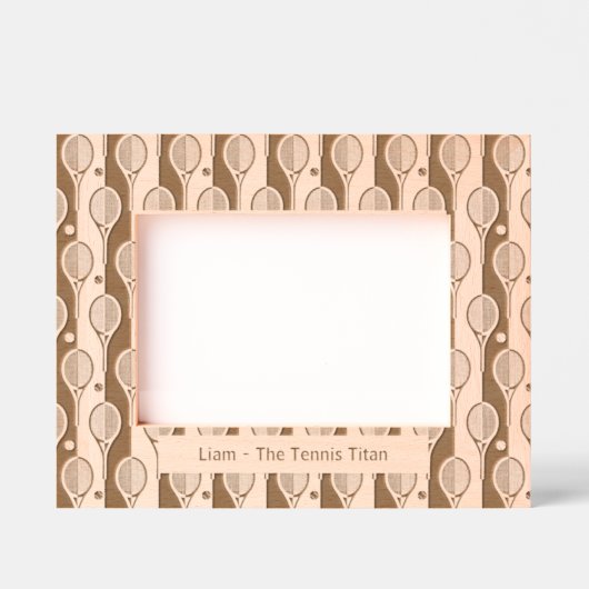 Liebe Racket & Roll Geätzte Rahmen (Vorderseite)