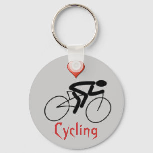Liebe-Radfahren Schlüsselanhänger