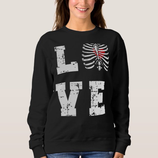 Liebe Radiology Tech Krass Technologist Krass Tech Sweatshirt (Vorderseite)