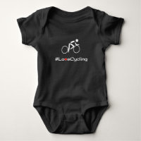 Liebe Radsportler-Slogan Baby