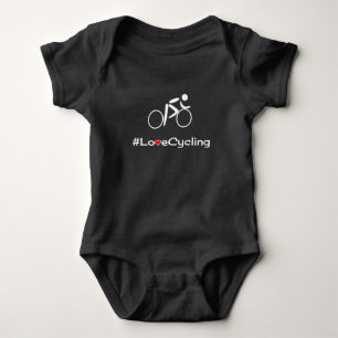 Liebe Radsportler-Slogan Baby Strampler