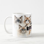 Liebe Ragdoll Cat Kaffeetasse (Links)