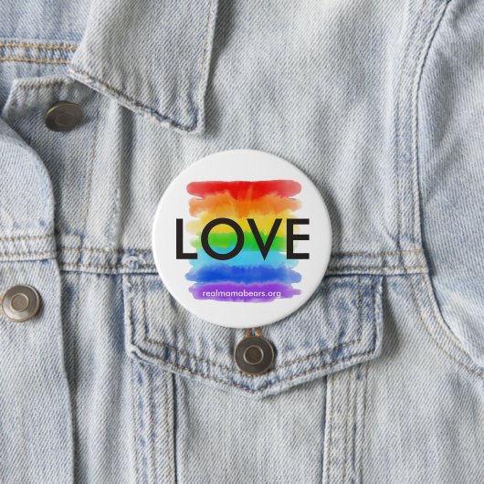 Liebe Rainbow Button (Beispiel)
