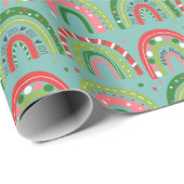 Liebe Rainbow Geschenkpapier (Rolleneckpunkt)