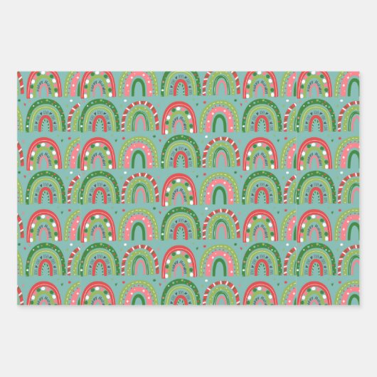 Liebe Rainbow Geschenkpapier Set (Vorderseite 3)