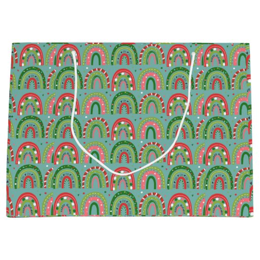 Liebe Rainbow Große Geschenktüte (Vorderseite)