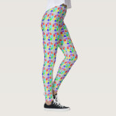 Liebe Rainbow Hearts Leggings (Rechts)