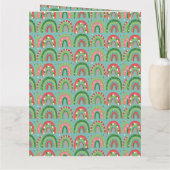 Liebe Rainbow Karte (Rückseite)