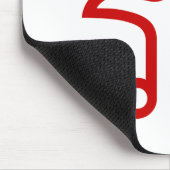 Liebe ❤ RAK in thailändische Sprachskript ❤ Mousepad (Ecke)