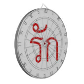 Liebe RAK in thailändischer Sprache Dartscheibe (Vorderseite Links)