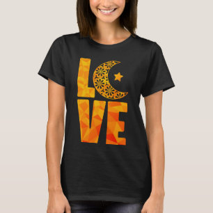 LIEBE Ramadan Kareem islamische Traditionen Muslim T-Shirt